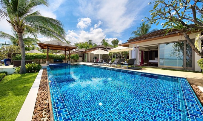 Plai Laem Villa | Private 4BR Beachfront Villa | Bophut Beach