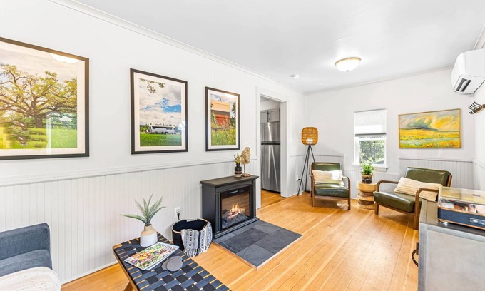 Ladd Hill House | Private and Quiet Couples Escape, New Construction, Décor, and Furnishings, Gorgeous Deck & BBQ