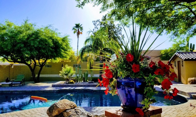 Pinnacle Peak Apartment | Private Casita, Patio & Pool, quiet area, N. Scottsdale area, Cave Creek, Az