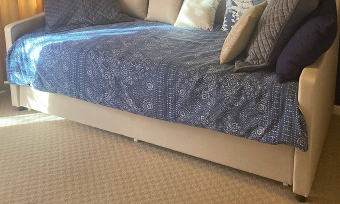 Cams Wharf Cabin | Private entry 1 bedroom unit attached to lodge. Walking distance to lake