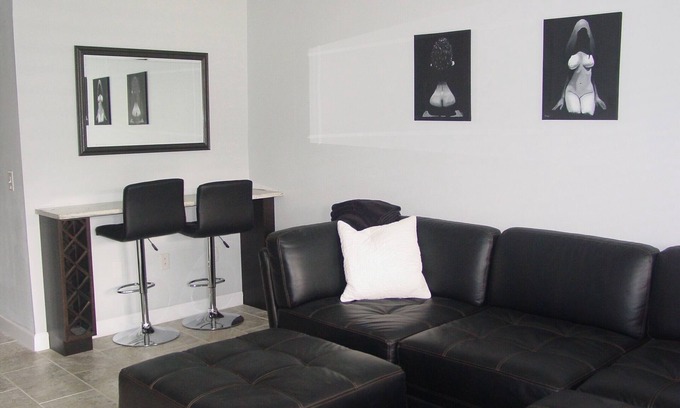 Paradise Lakes Condo | Private nudist resort! New AC & sectional. rent 3 get 1 free. Spring specials