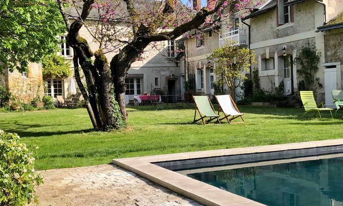Artannes-sur-Indre House | Propriété au Bord de L'indre sur les Terres D'honoré de Balzac