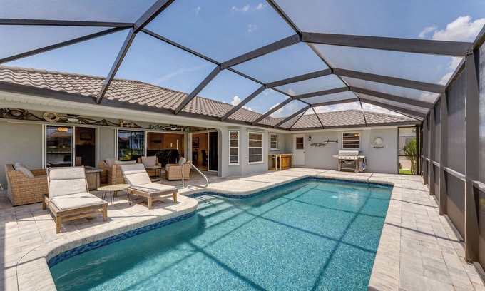Burnt Store Isles House | Punta Gorda Oasis with Private Pool & Patio!