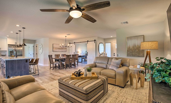 Sun City West Cottage | Putting Green, Community Perks: Sun City West Home