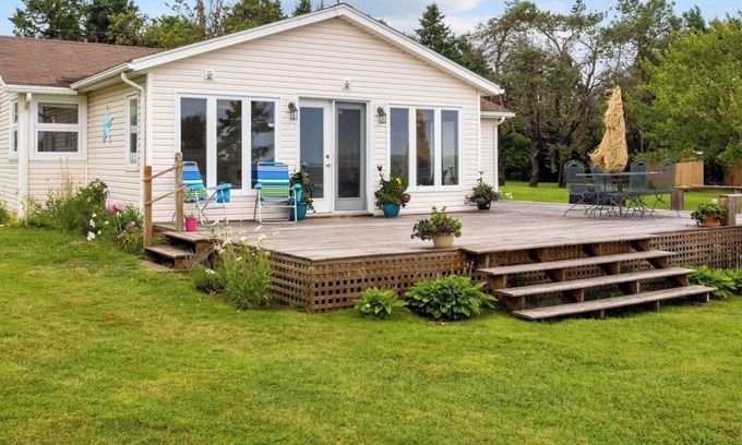 Rice Point Cottage | Quaint Cottage with direct beach access and water views that go on for miles.