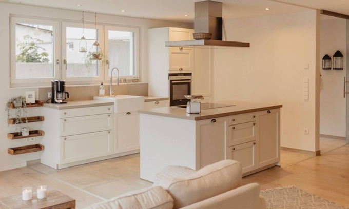 Herxheim Apartment | Quartier 116 - Appartement/fewo, Dusche und Bad, WC, 2 Schlafräum