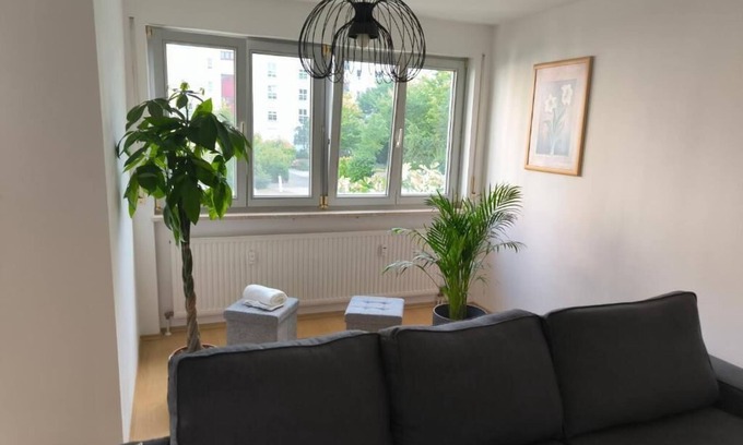 Zentrum-Sued Apartment | Quiet 2-room apartment with balcony not far from the Panometer. Pet friendly!