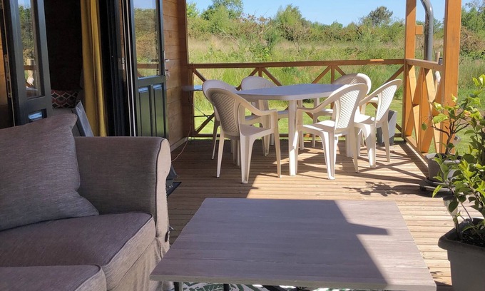 Sulniac Ski Chalet | Quiet chalet for 6 near Golfe du Morbihan