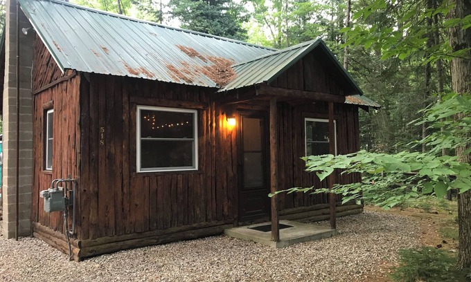 Mio Cabin | Quiet, Simple, and Surrounded by Trees Au Sable Backwaters Mio