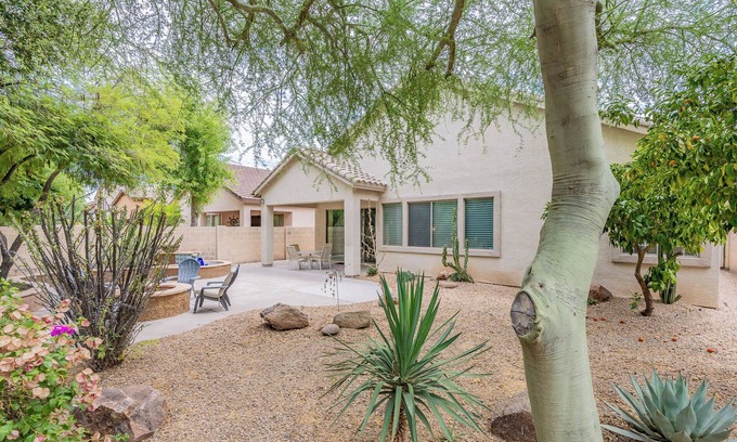 Sonoran Foothills House | Quiet Sonoran Foothills: Pet-Friendly, Basketball, Pickleball, Pool & Sleeps 8