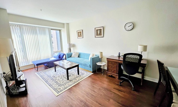 West End Apartment | Quite 1 Bd Apt nearby MGH,MIT,Harvard W/D In Suite