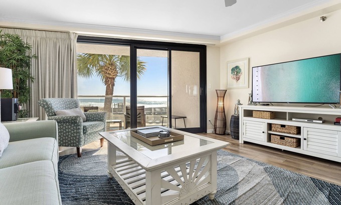 Sandestin Condo | Rate Reduced! 1BR Condo w/Golf Cart! Beach View, Balcony, Pool, Tram, Wharf!