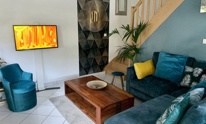 Plouneventer House | RECENT HOUSE 130 M2 WITH GARDEN NEAR LANDERNEAU 6 PERS.