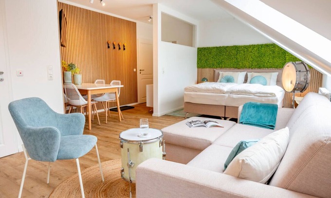 Scholderup Apartment | Relaxed time out - Mikkey vacation apartment on the Taarstedt vacation farm in Angelit