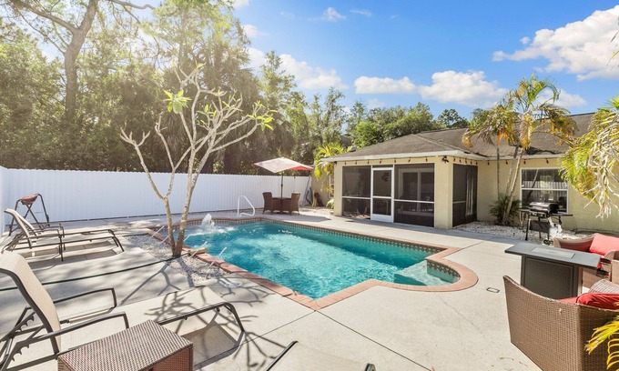 Rural Estates House | Relaxing Naples Home l Heated Pool l Family-Friendly