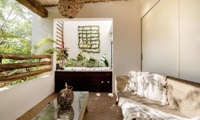 Playa Paraiso Villa | Relaxing Villa with Private Jacuzzi in Aldea Zama, Tulum