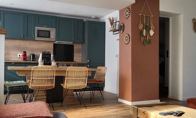 Bailly-Romainvilliers House | Renovated and elegant Ledoux Land house near Disney and 45 min from Paris