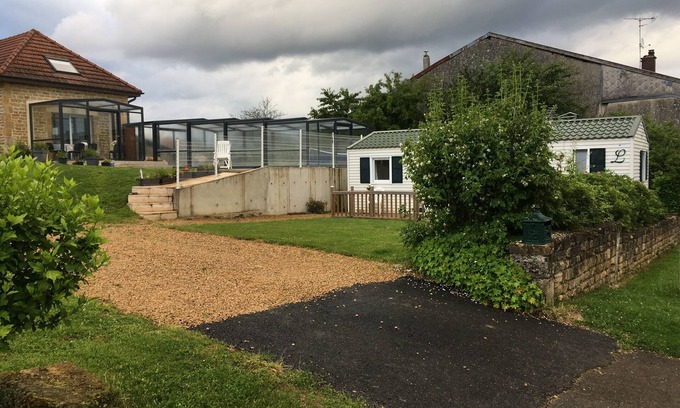 La Besace House | rental of mobile home on the farm