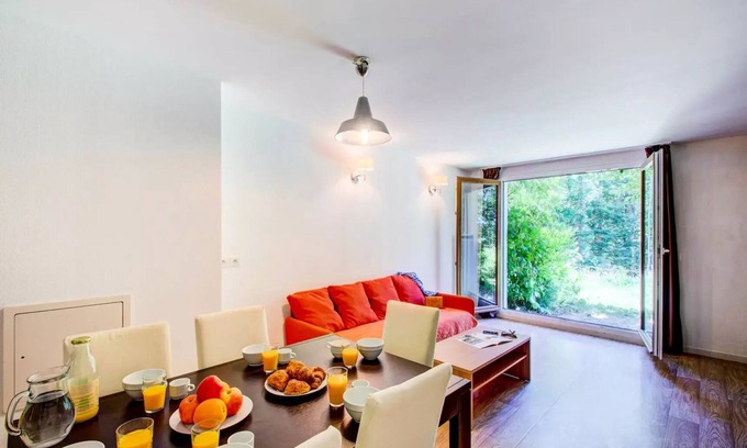 La Feclaz Apartment | Residence Vacanceole Les Balcons d'Aix * - 2 Room Duplex Apartment 7 People Terrace