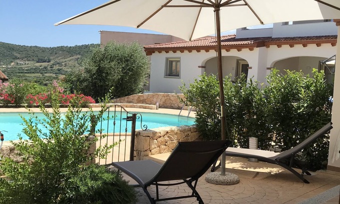 Limpiddu Apartment | Residenza Limpiddu with Swimming Pool - Ground Floor - Recent and Comfortable