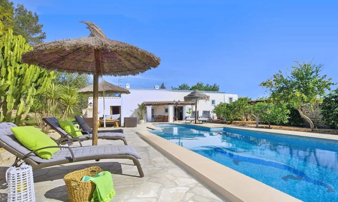 Sant Antoni de Portmany Villa | Retreat Villa, wifi, private swimmingpool, air conditioning