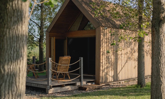 Kovilj Cabin | Ritopia Glamping, a unique off-grid retreat , just 4 km from the E-75 highway.