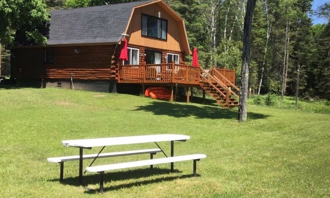 Cornell House | River Front Log Cabin