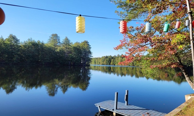 Franklin Cottage | Riverside cottage on the water - private and pet friendly!