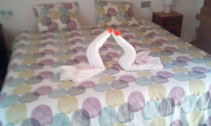 Fasnia House | Room with sea and mountain views, shared troglodyte kitchen