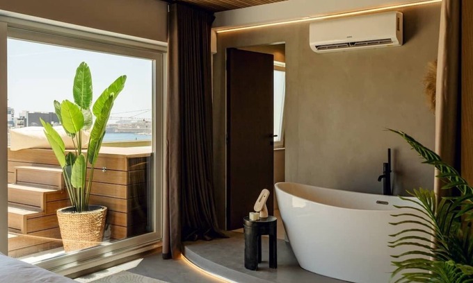 Sliema Condo | ROP | Designer Penthouse | Private Pool & Valletta Views