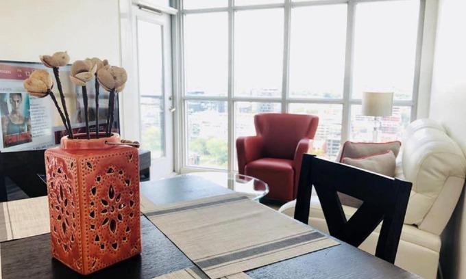 CityPlace Apartment | Royal Corner Suite w/ 1 Large Bed + Den