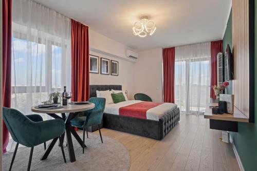 Drumul Taberei Apartment | Rust & Green