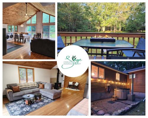 Prattsville Ski Chalet | Rustic Catskills Cabin with Hot Tub and Mountain Views