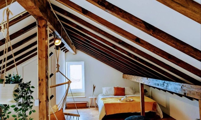 Sobral House | Rustic Village Beach House Sleeps 8 - 5 Mins from Areia Branca and Lourinha