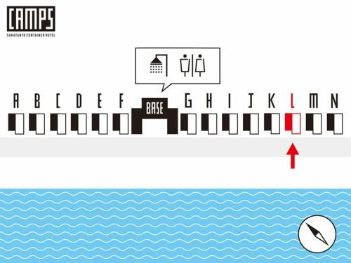 Sakata Hotel | SAKATANTO Container Hotel CAMPS - Vacation STAY 93806v