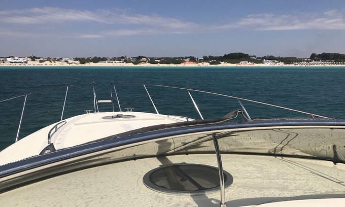 Porto Cesareo Boat Rental | Salento sun in the company of our boat "Sciala Core