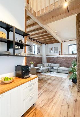 Rothenfels Apartment | scheunenLOFT - Design, Smart TV und Parkplatz inklusive