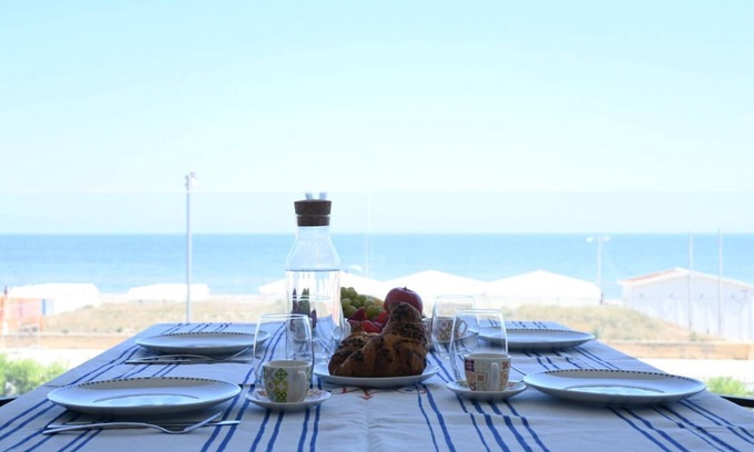 Senigallia Apartment | SE125 - Senigallia, exclusive sea front three-room apartment with swimming pool