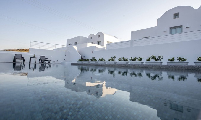 Karterados Villa | Sea & Sand luxurious sea front Villas, Santorini Greece!