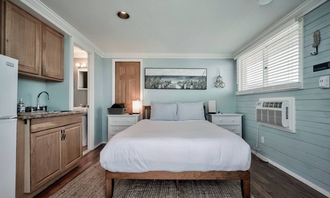 Ocean Bay Park Hotel | Seashore Condo Hotel #12B, Cozy Fire Island Escape, Near Ferry - With Bay Views and Steps from the Beach.