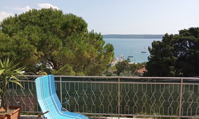 Portoroz Apartment | Seaview Apartment W/Balcony - Posh area, 5 min from the beach