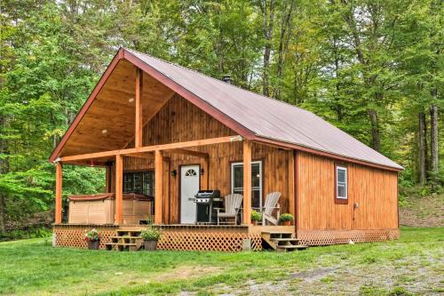 Victory House | Secluded 2br Cabin W Hot Tub, Pond, Trails, Wifi