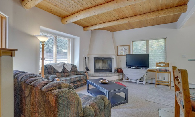 Amalia Cabin | Secluded Amalia Retreat w/Cozy Fireplace & Grill!