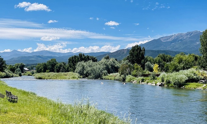 Howard House | Secluded Riverfront Retreat w/hot tub & private river access