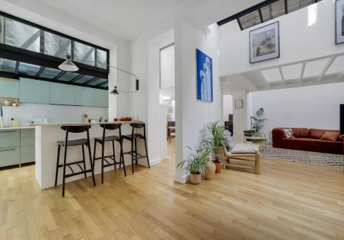 Quartier du Pont-de-Flandre Apartment | Secret Loft Paris Zénith