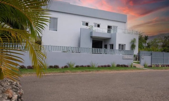 Sosua Villa | Secure Luxury Villa 10 min Walk to Beach Saltwater Pool Rooftop Views