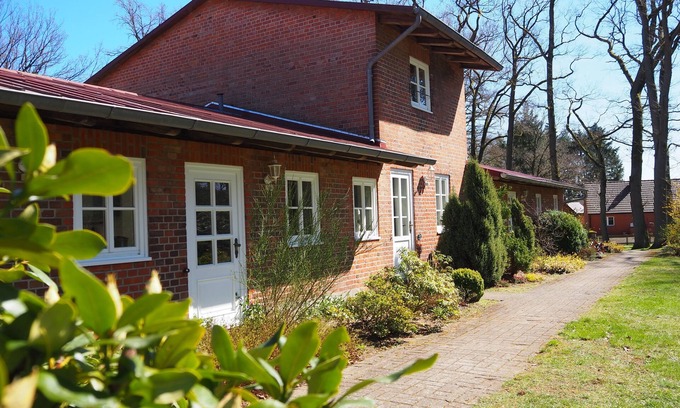 Wichtenbeck Apartment | Separate bright cornflower vacation apartment on a former farm