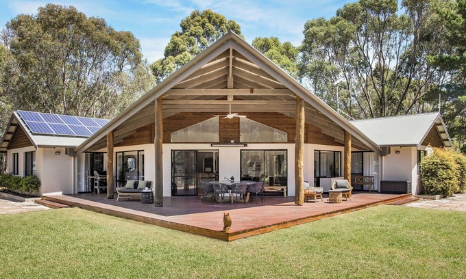 Quindalup House | SERENE AND SECLUDED RURAL ESCAPE BOASTING PANORAMIC BUSHLAND VISTAS