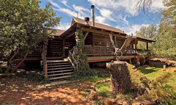 Julian Cabin | Serenity in the Woods - Beautiful Log Cabin on 2 acres with AC & WiFi & Xbox