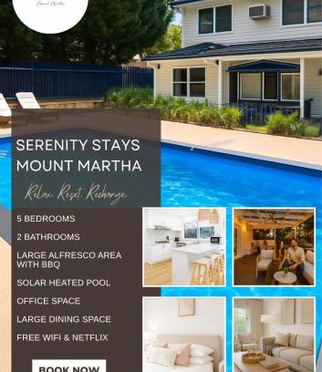 Mount Martha House | SERENITY STAYS Mount Martha Mornington Peninsula